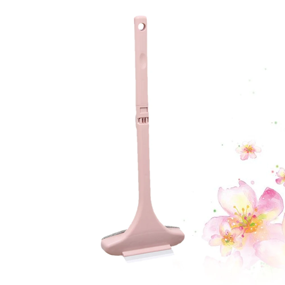 

Pink Window Squeegee Dismantling Bathroom Mirror Cleaner Tool for Smooth Surfaces Car Window Shower Doors Tiled Home Use