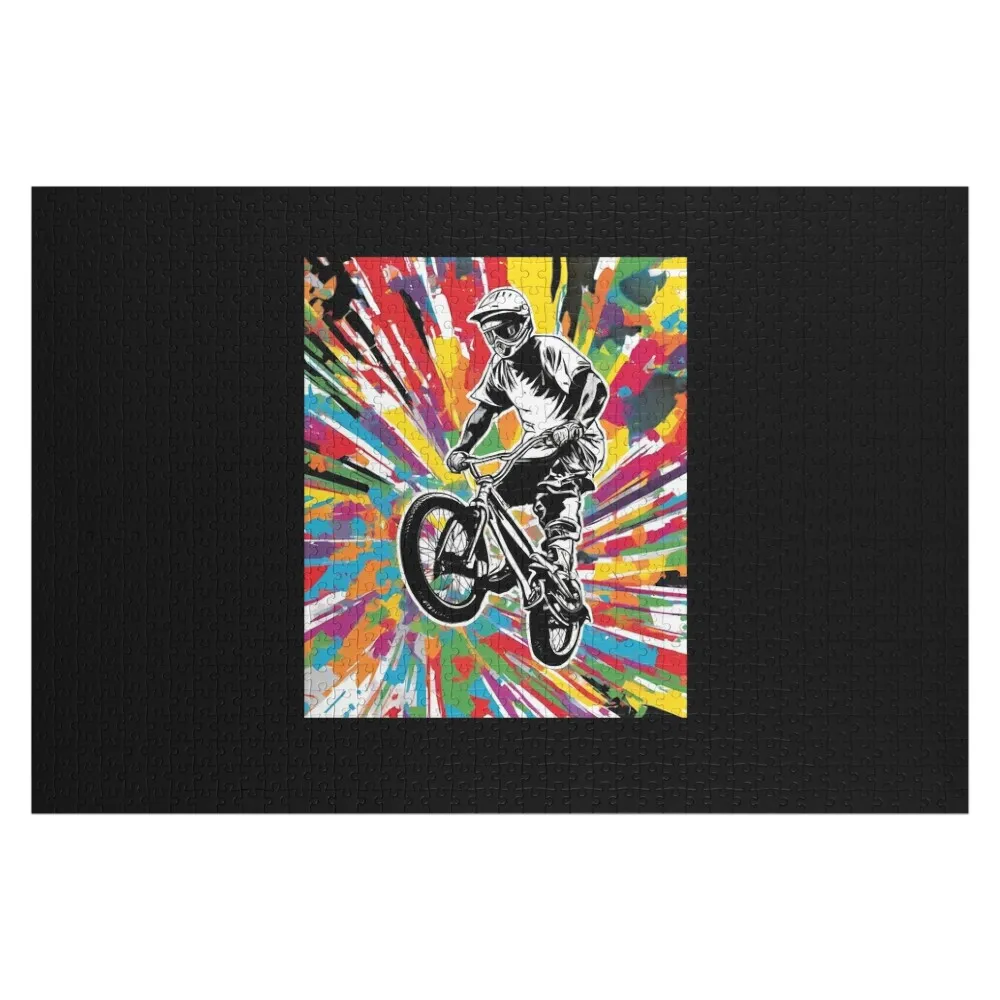 

BMX Racer Jigsaw Puzzle Game Children Novel Toys For Children 2022 Puzzle