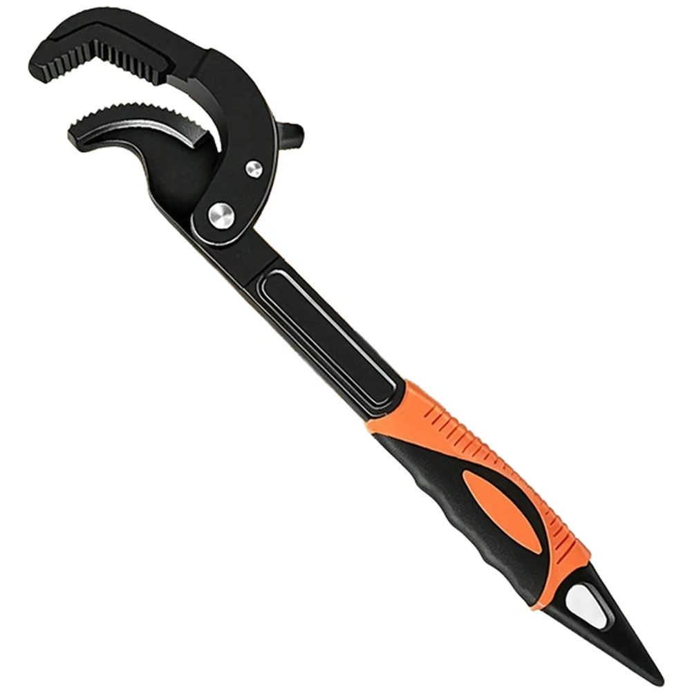 Crab Claw Self Locking Wrench with Dual Scale Markings 14 30mm and 30 65mm High Carbon Steel Material for Long Term Performance