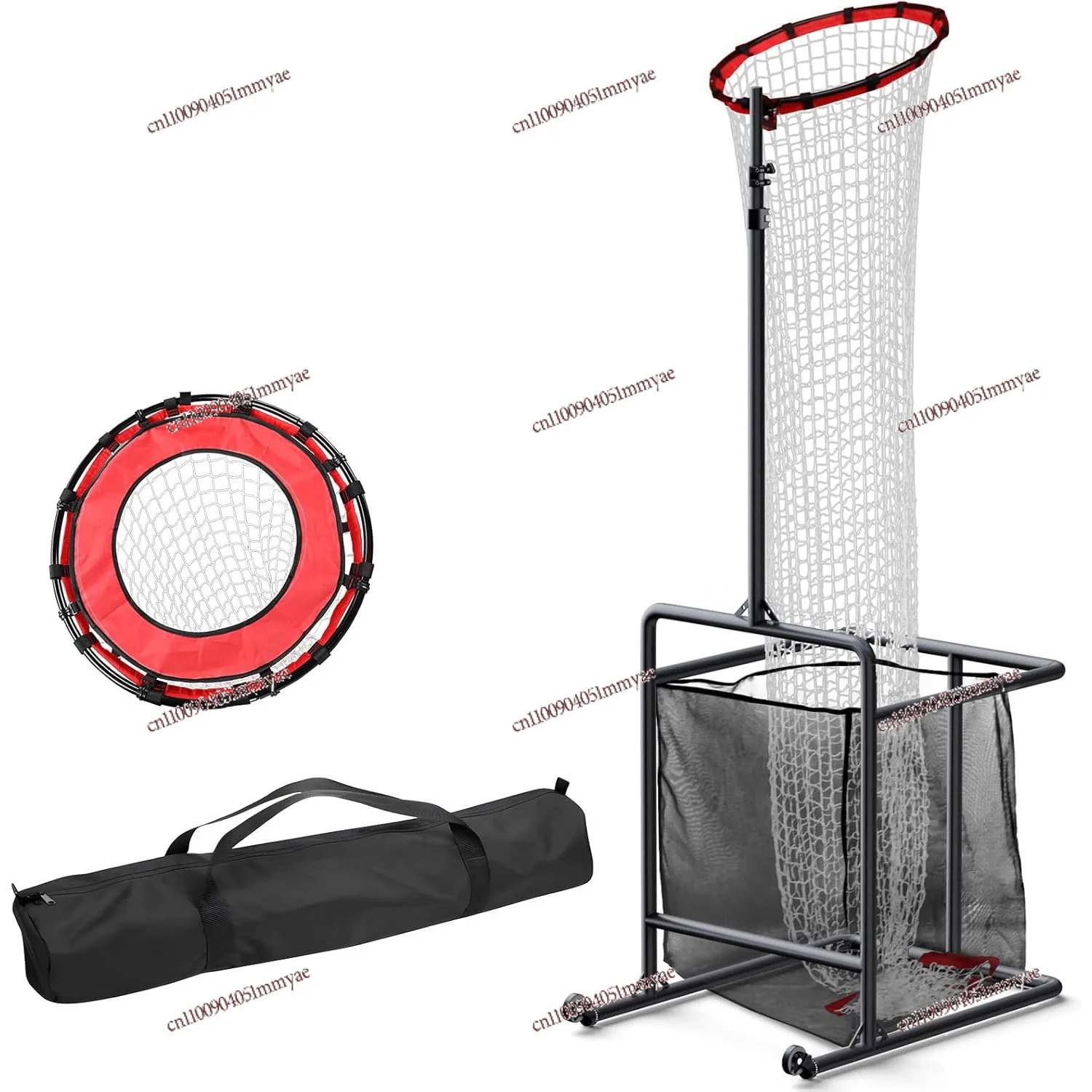 

Adjustable Portable Removable Volleyball Practice Net with Training Data Set Pocket for Sports Training