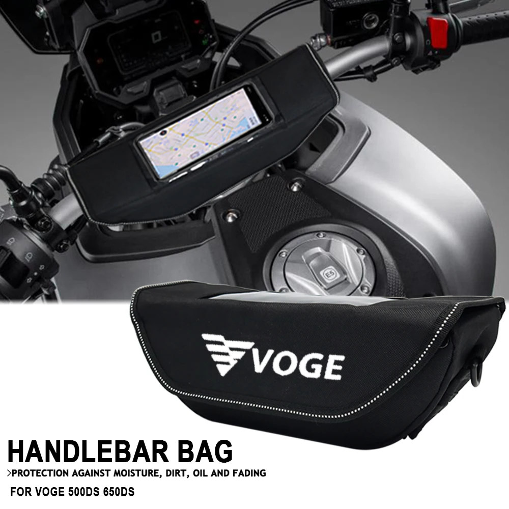 

FOR Voge 500DS 650DS motorcycle 2023 new Waterproof motorcycle handlebar travel navigation bag