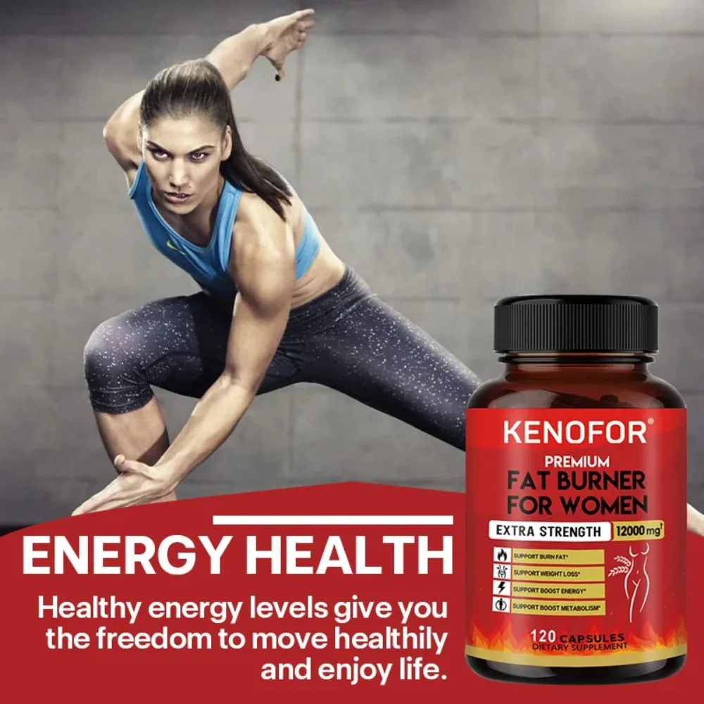 Best Fat Burner for Women, Natural Appetite Suppressant, with Green Tea, Garcinia Cambogia, Green Coffee, White Kidney