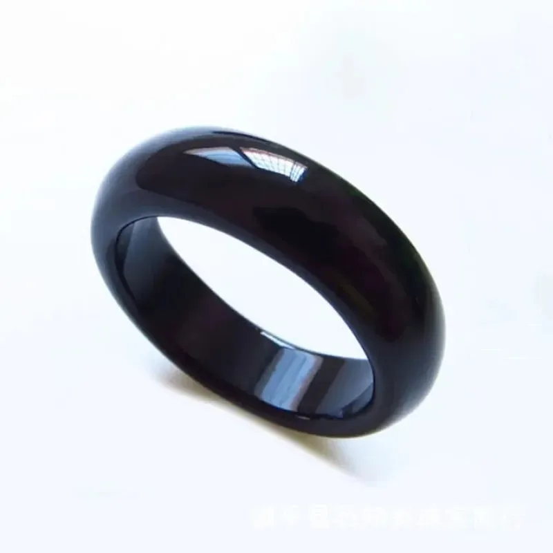 Anillo de Jade de hielo alto para mujer, piedra Natural curativa de alta calidad, joyería de moda, regalo para pareja, 1 ud.