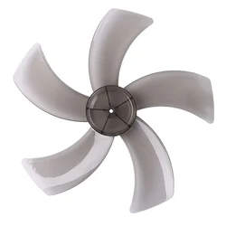 Accessori per ventole Pala del ventilatore Pala del ventilatore da 12 pollici a 5 foglie per ventola da tavolo Parte di ricambio in plastica Resistenza alla temperatura