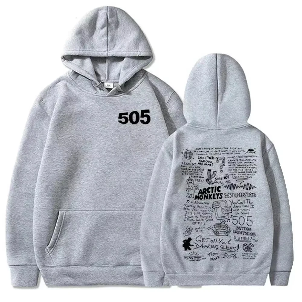 Arctic Monkeys 505 Hoodie Unisex Music Merch Band Merchandise Gift for Fans Streetwear ZYWY0016