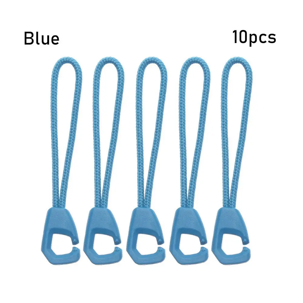 

5/10/15/20pcs Travel Bags Clip Buckle Outdoor Ends Lock Zips Zipper Pull Zip Puller Replacement Cord Rope Pullers