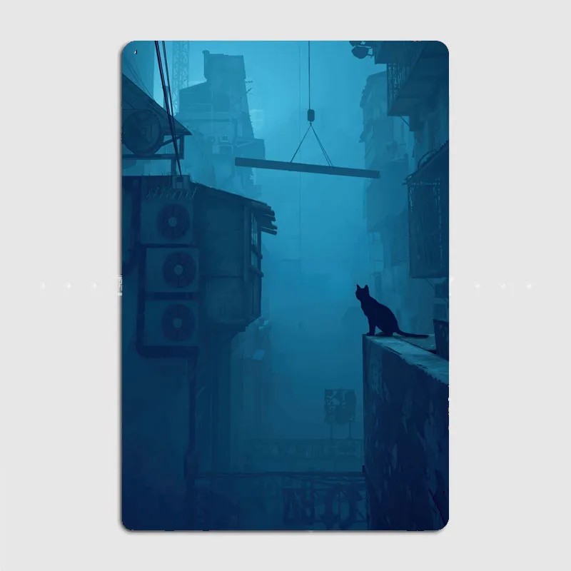 

Stray Metal Plaque Metal Plaque Poster Mural Painting Retro Pub Garage Tin Sign Posters