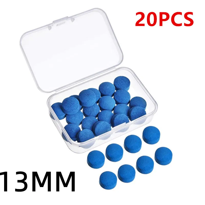 20PCS Billiard Pool Cue Tips, M Hardness