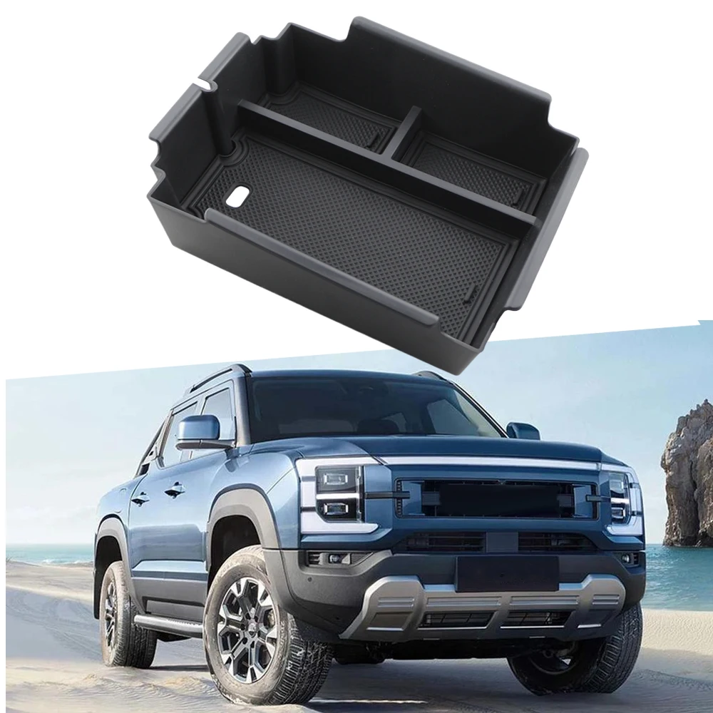 Para byd shark captador 2024 2025 caixa de armazenamento apoio braço central console organizador recipientes bandeja acessórios interiores