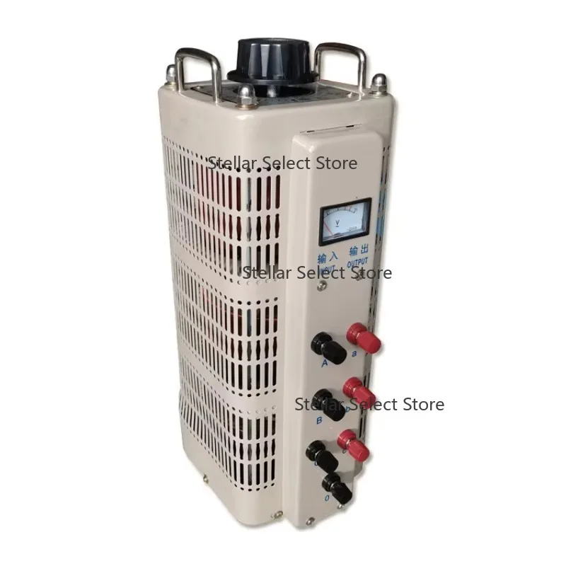 3kVA 380V Automatic Voltage Regulator High Quality AVR/SVC Power Supply Stabilizer Three-Phase AC Voltage Regulation