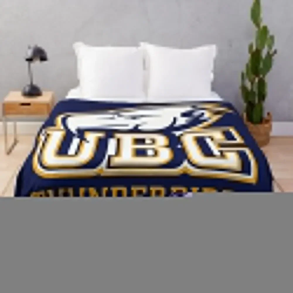 UBC Thunderbirds icon Throw Blanket Large Sofa Hairy Personalized Gift Blankets