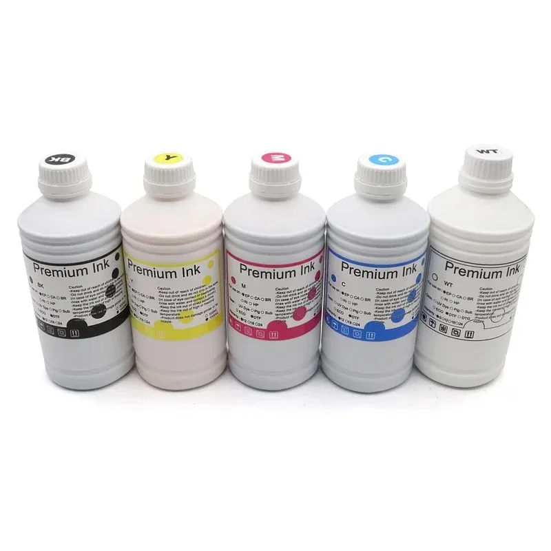 Imagem -06 - Dtf Tinta Direta Dtf Transferência de Calor Filme para Epson Dx5 Dx7 L805 L1800 4800 4880 4900 7800 7880 Pet Filme Tinta 1000ml Xp15000