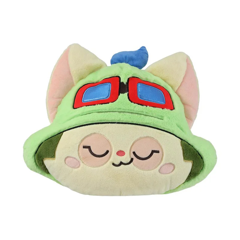 

MINISO x League of Legends Teemo Plush Cushion Official Mobile Game Collaboration Soft Pillow Home Decor Gift for Fans