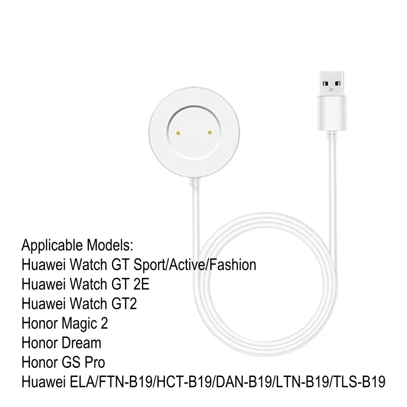 Charger Base For Huawei Watch GT2/GS Pro/Magic 2/Dream/GT 2e/Active/Sport/Elegant Smartwatch Charger Replacement Dock Stand