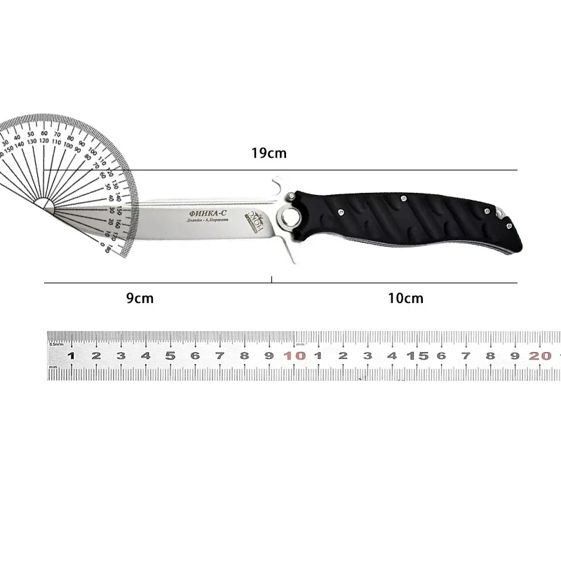 Outdoor knife portable folding knife Wilderness survival knife portable folding knife sharp knife