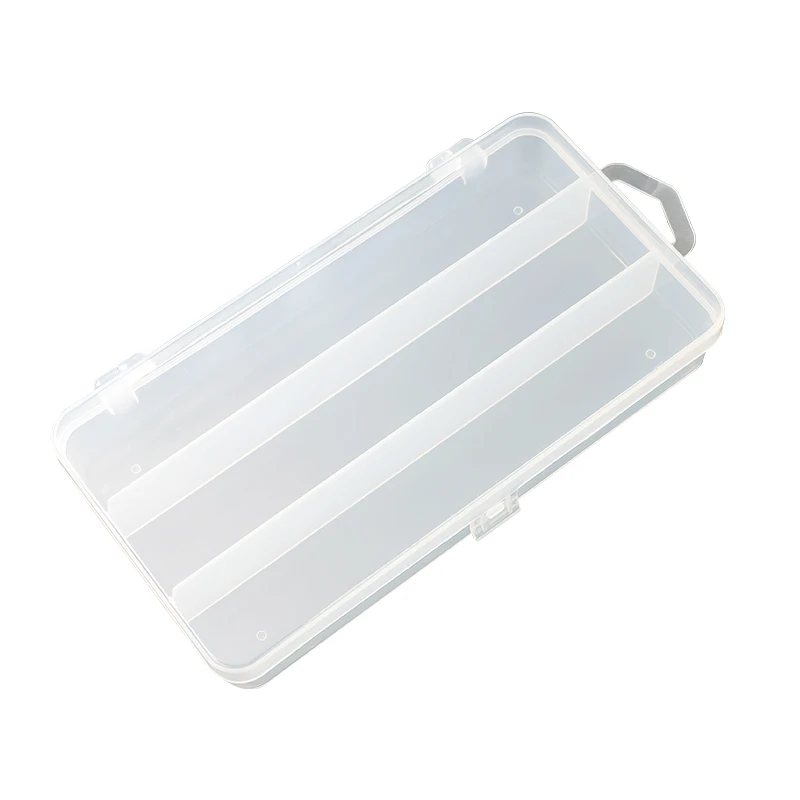 3 Compartment Mini Fishing Tackle Box High-Quality Storage for Lures Baits Minnow Pencil 13cm/17.5cm Lure Organizer for Fishing - view 4