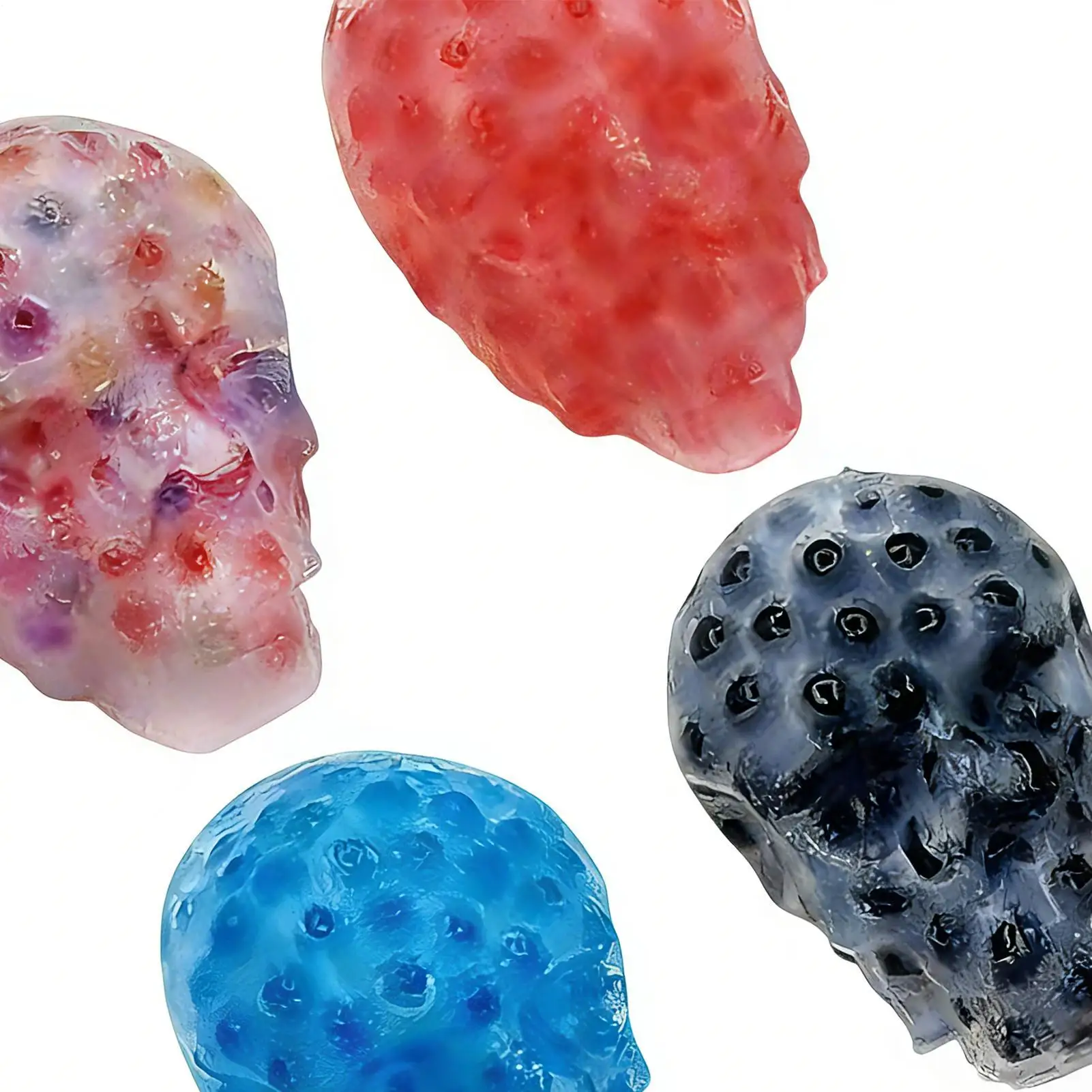 Brufolo Pop Fidget 4 Pezzi Realistico Morbido Novità Spremere la Pelle Raccolta Divertenti Giocattoli Sensoriali Per Gli Amanti Famiglia Amici Ragazzi Adolescenti