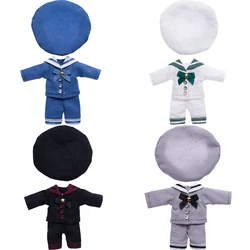 Ob11 Doll Navy Blue Sailor Clothes Uniform Set Doll Navy Suit Doll Hat Shirt Shorts For Nendoroids P9, 1/12 Bjd, Gsc, Molly Doll