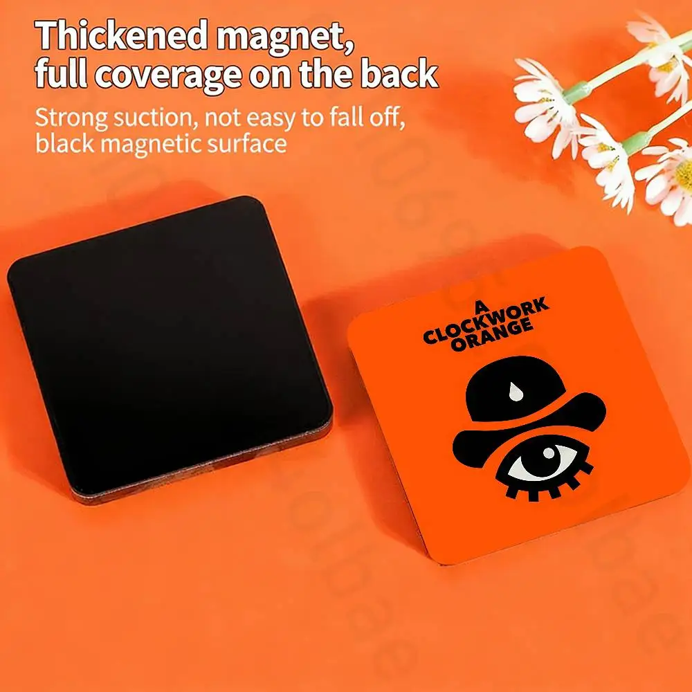 C-Clockwork Orange  Fridge Magnet Personalized Magnetic Durable Plastic Square Picture Surface Fridge Magnets