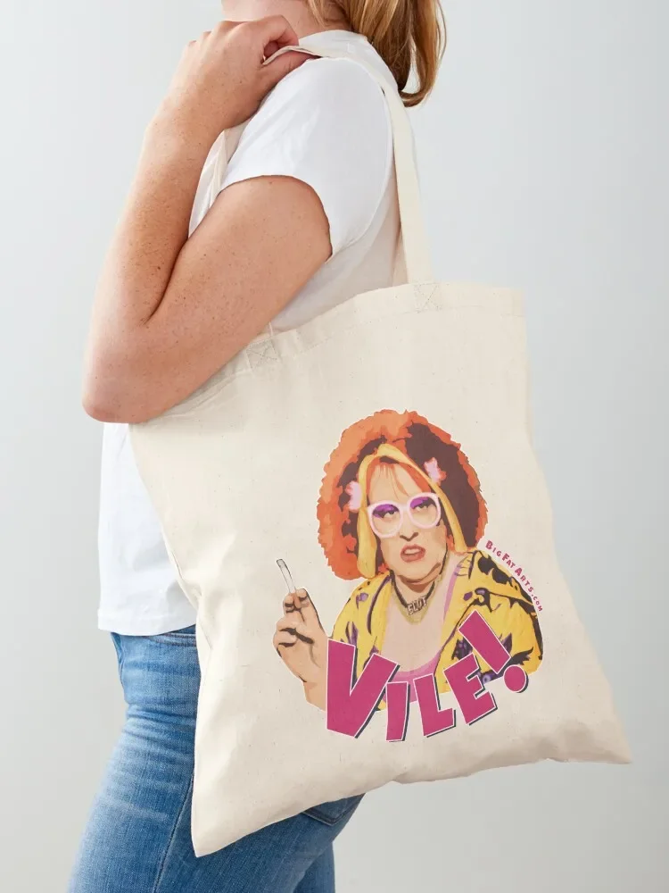 Vile! (Nipple Pink) Tote Bag Canvas bag Customizable tote bag Canvas stote