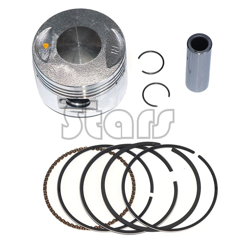 52.4mm Piston 14mm Pin Piston Set For Lifan 125cc 138CC 1P54FMI ZongShen Kaya Xmotos Apollo orion Loncin kids Dirt Pit Bikes