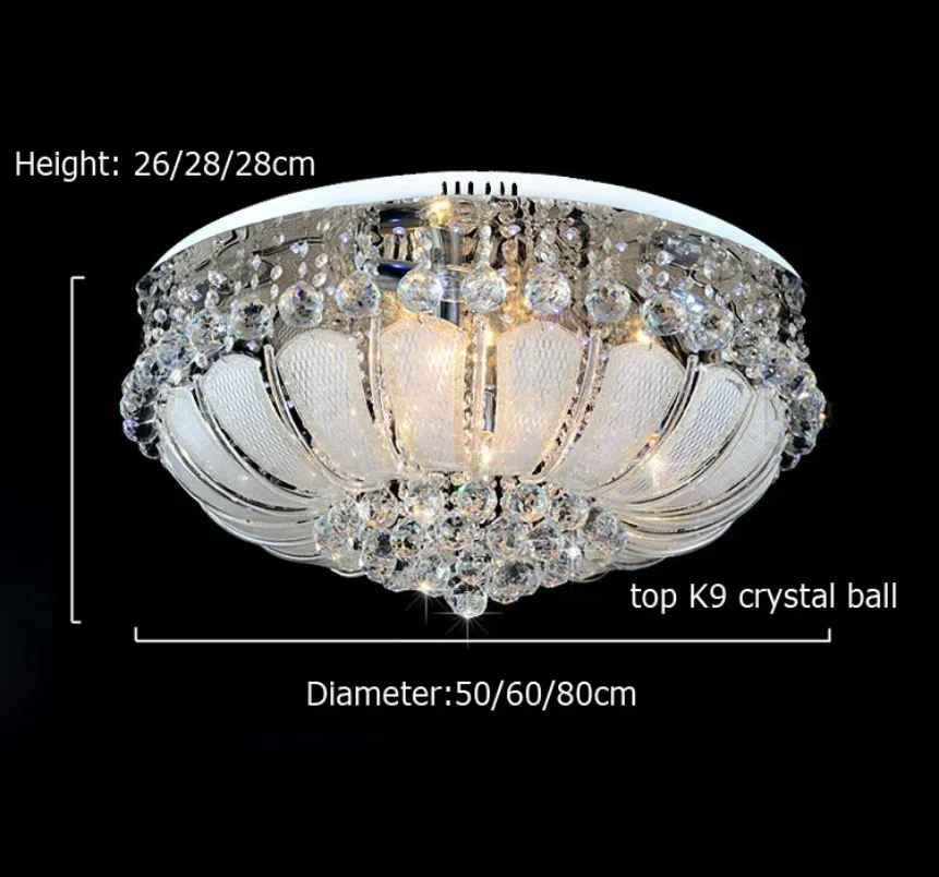 Modern Creative LED Crystal Ceiling Light Lamp Entrance Ligts Hall Light Aisle Lamp With 3w LED LED K9 Crystal Ceiling Lights