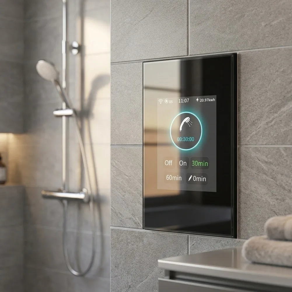 for Smart WiFi Water Switch 40A for Tuya and LifeStyle App Control with For Voice Support for Alexa and Google Assistant