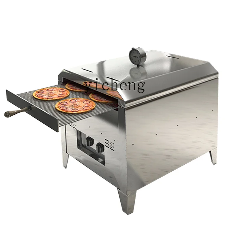 XL Gas Pizza Machine Oven Commercial Oven Machine Flow Snack Equipment Baking Furnace