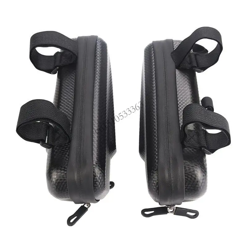 

090E Hard Shell Motorcycle Luggage Saddlebag Bikes Tool Side Hanging Bag Waterproof