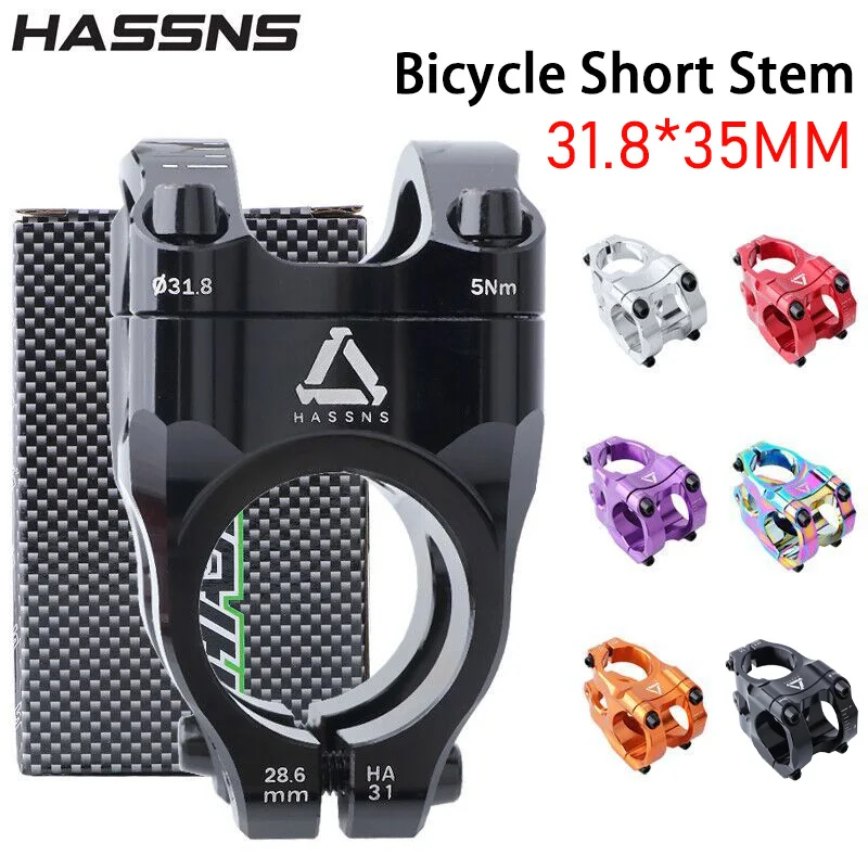 

Вынос руля велосипеда HASSNS mtb 31,8 Power Вынос руля велосипеда Короткий вынос велосипеда Стол руля горного велосипеда Велосипедный мост для AM FR DH