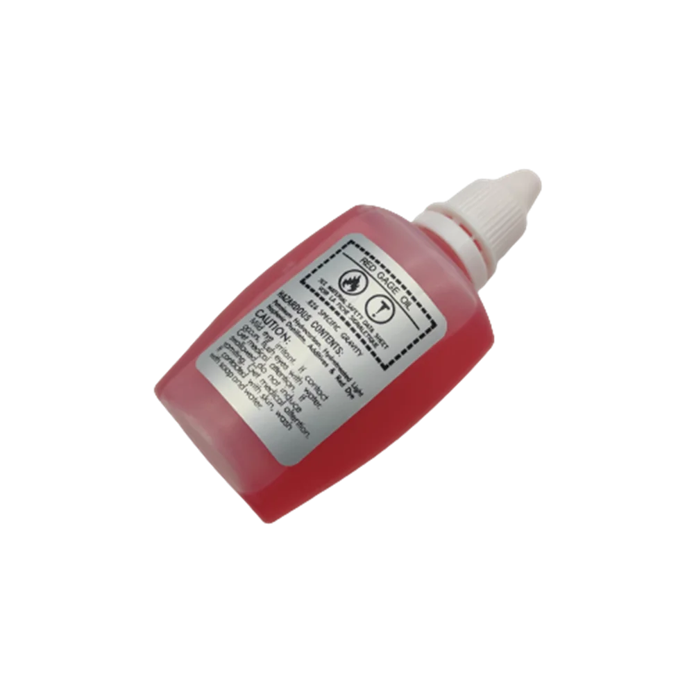 Red Oil used for Differential Pressure Measuring Instruments Gauge Meter A1-700PA