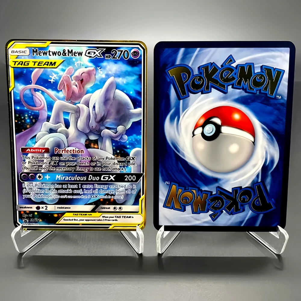 Hot Popular Metal Pokemon Cards Premium Texture Rare Trading Cards Collectible Souvenir Gift For Pokemon Fans Collectors