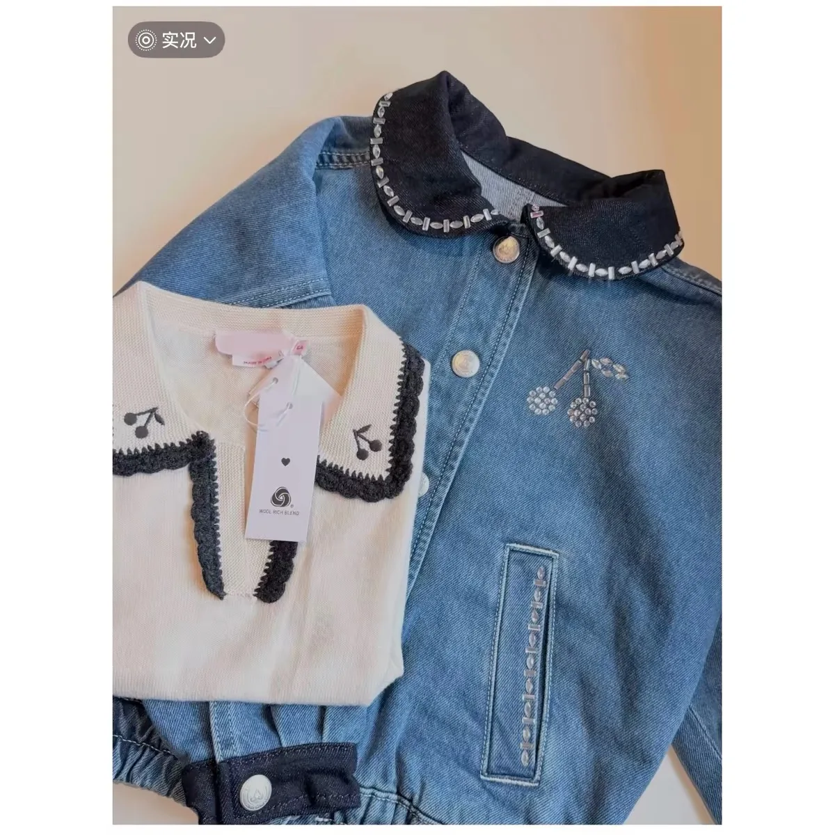 2026 BP Autumn Winter Cowboy Jackets for Girls Baby Boys Cotton Shorts Girls Kids Clothes Size 4-14y