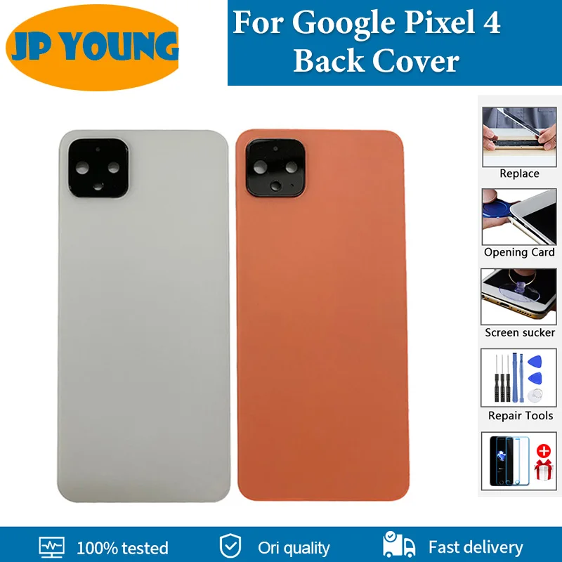 

Original Back Cover For Google Pixel 4 Pixel4 Battery Cover Back Rear Housing Door For HTC Google Pixel 4 Back Case Replacment