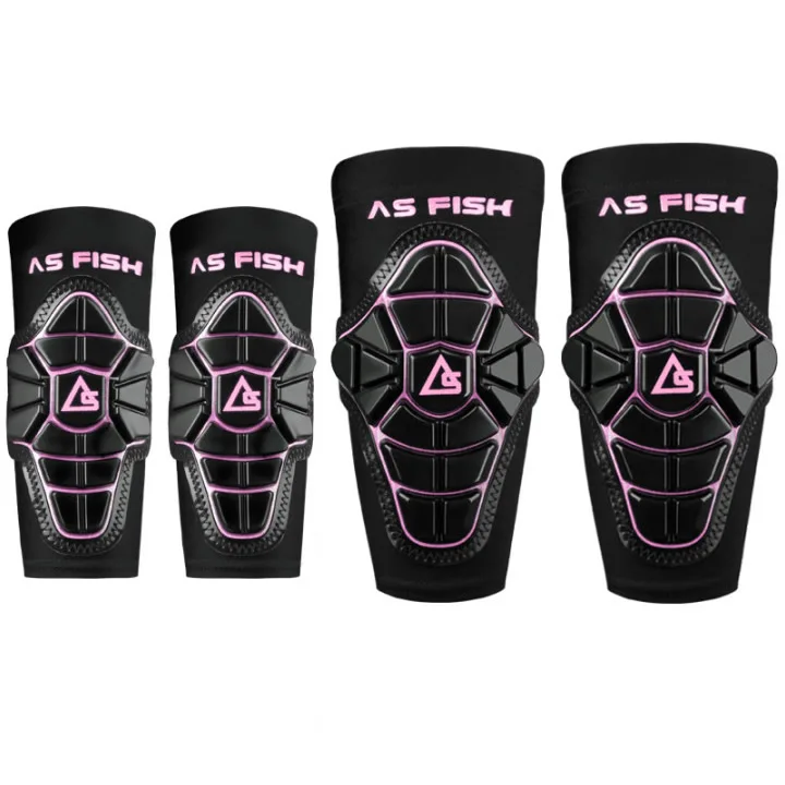 Semi Open Soft Silicone Elbow Knee Pads Sports Protector for Kids Scooter Pushbike Skateboard Riding Cycling Roller Skating