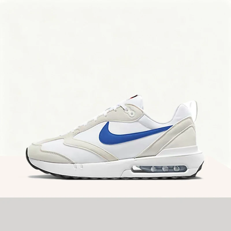 

Nike Air Max Dawn Retro Cushioning Durable Lightweight Responsive Low-Top Casual Running Shoes Men's White DJ3624-100