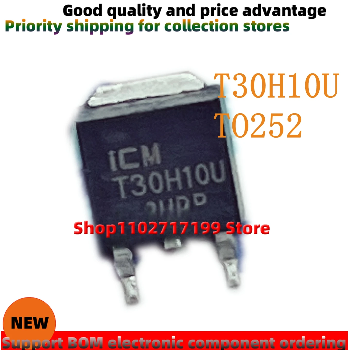 10PCS/LOT ICM-T30H10U T30H10U TO252