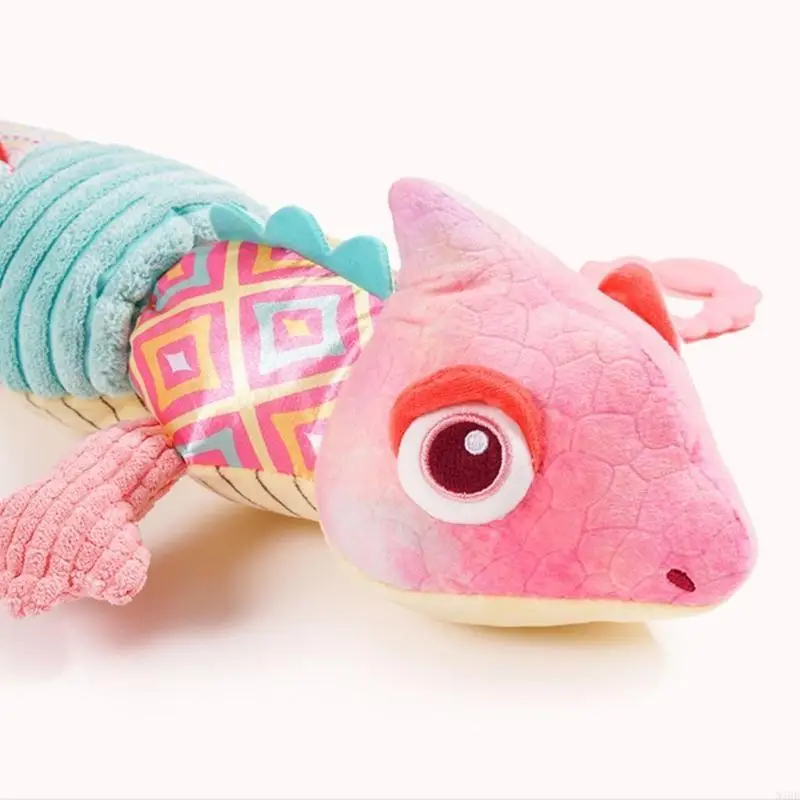 

Stuffed Animals Baby Toy Infant Sensory Musical Toy Plush Animal Rattle Toy