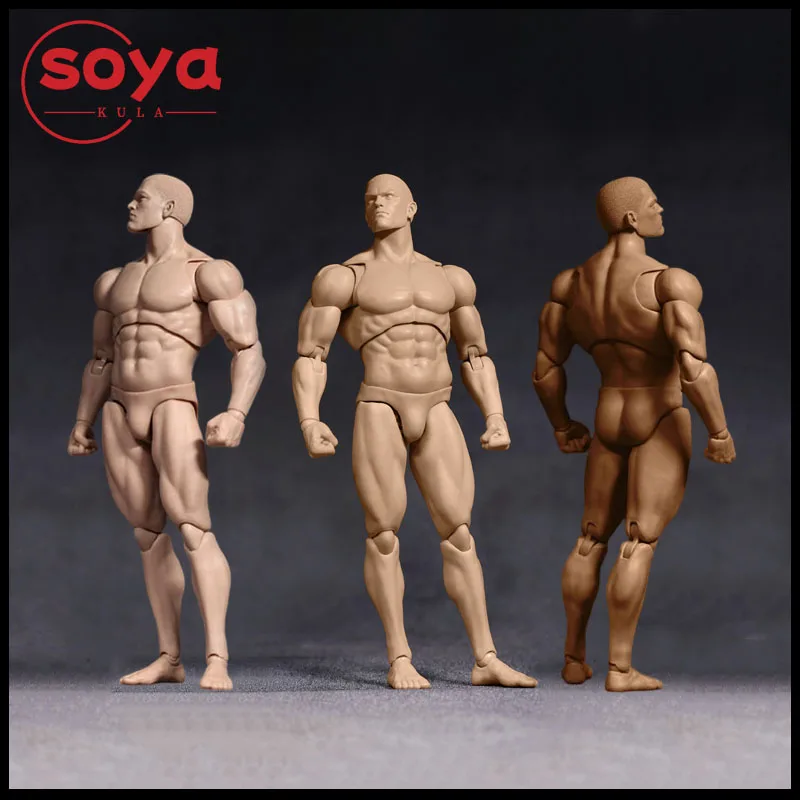 

【2026 Q1】ADAM AD02 Масштабная фигурка 1/12: Мужское супергибкое шарнирное тело скульптора 6 дюймов, скульптура головы в комплекте, для комиксных персонажей/солдат