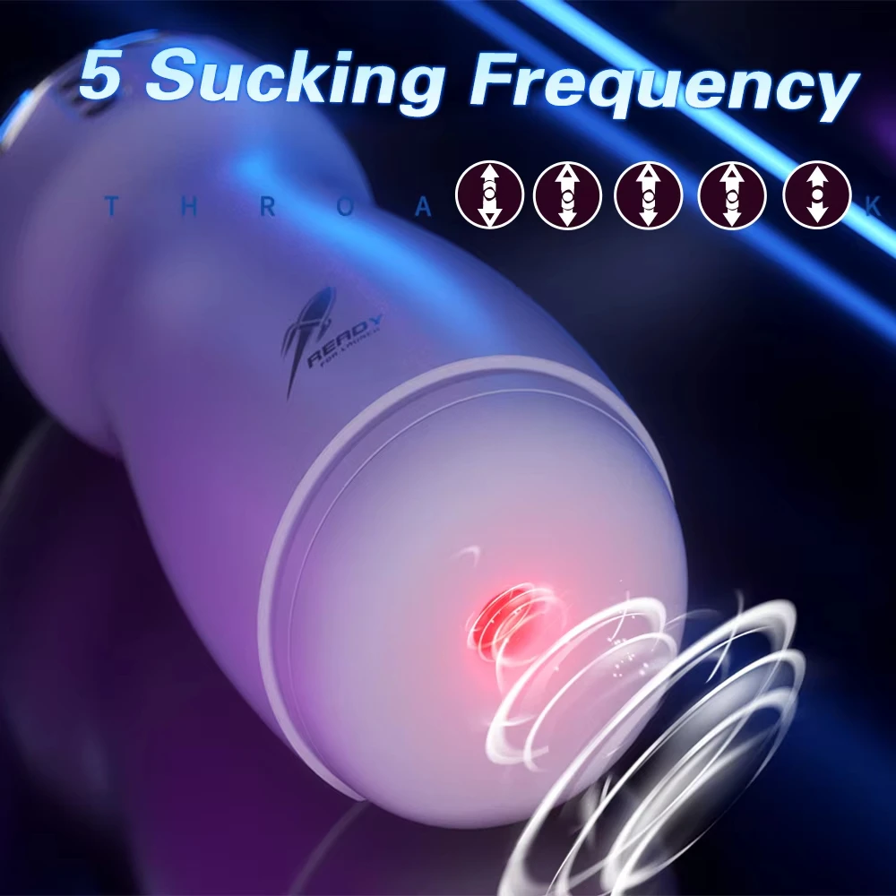 Adult Sex Toy For Men Male Masturbator Penis Trainer Suction Cup Men's Masturbation Cup Simulation Texture Delayed Ejaculation - view 3