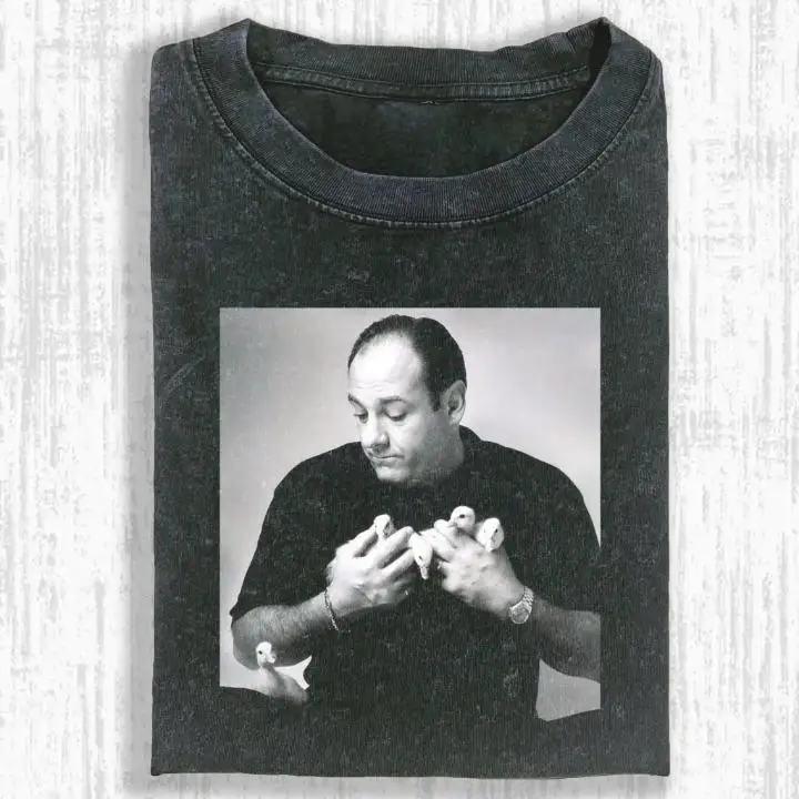 Vintage Washed Shirt, 90s Mafia TV Series Parody Top, Movie Gift For Fan Women and Man T-Shirt Washed T-shirt