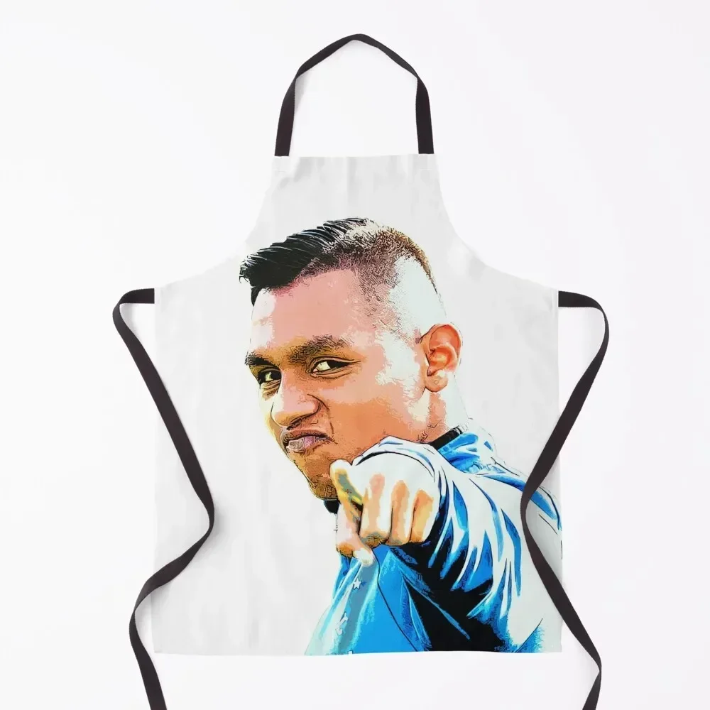 

Glasgow Rangers Alfredo Morelos Apron kitchen clothes for men kitchen utensil Camping cook wear Apron