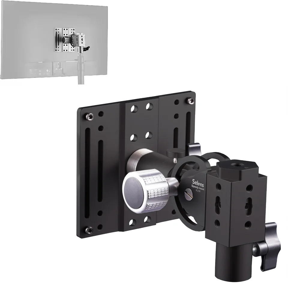 Selens Adjustable 360 Degree Rotation Universal Base Detachable Stand Display Stand Quick Release Plate Photography Accessories