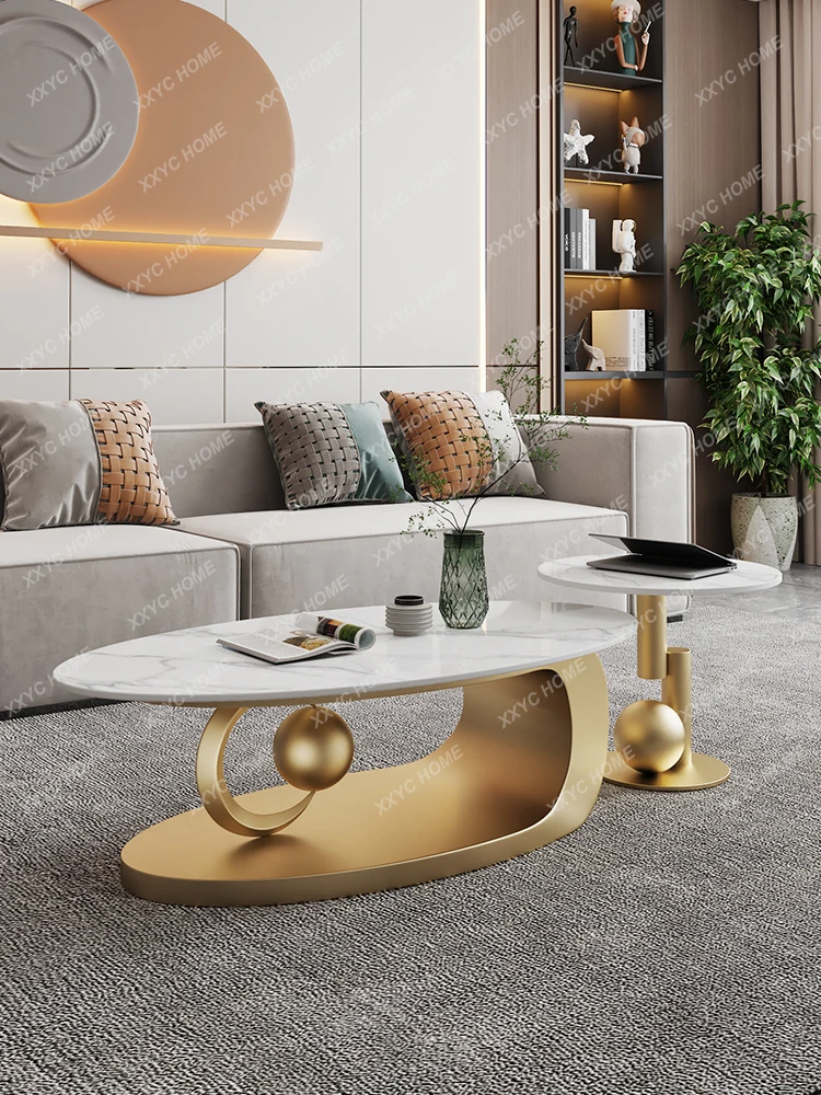Coffee Table Combination Modern Minimalist Living Room Small Apartment