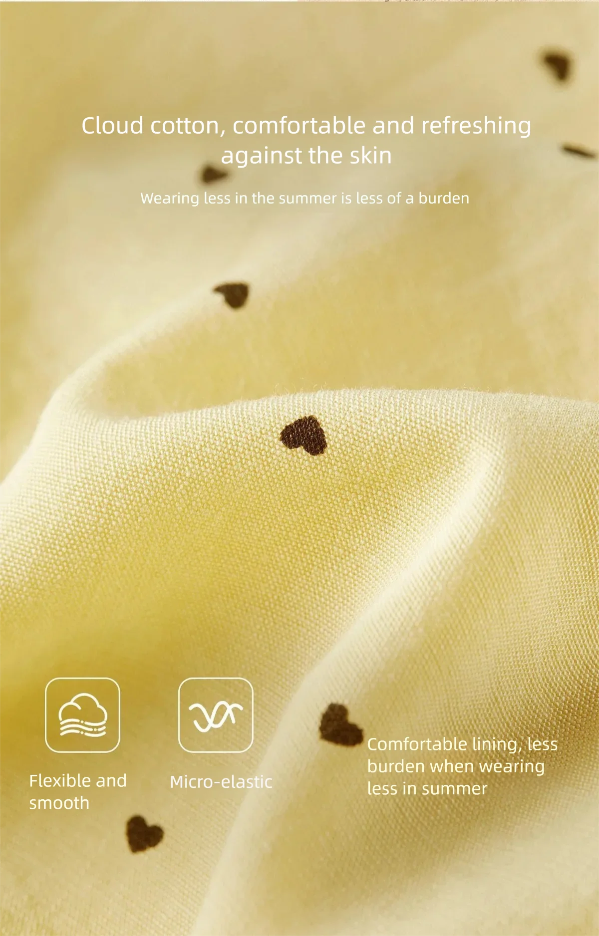 SENTUBILA Damen Sommerkleid mit Herzmuster, Midi-Länge, 2026, französisches, elegantes Kleid mit quadratischem Ausschnitt, plissiertem Rock und Gürtel, Damen, 162LI7719 – Detail 7