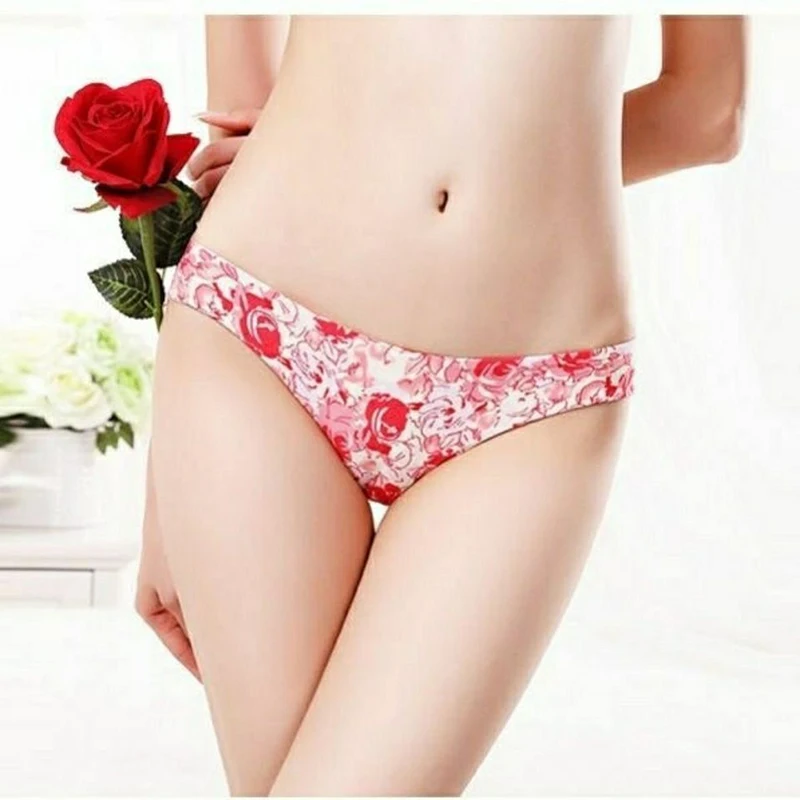 Women\'s Seamless Underwear Leopard Intimate Women Sexy Lace Black Floral Panties Seamless Panty 3 pcs/set