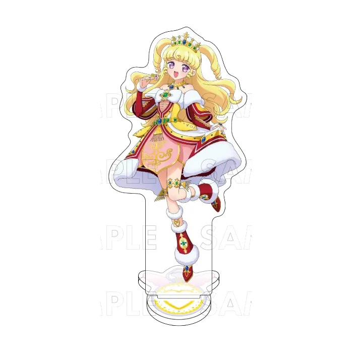 Game PriPara Acrylic Stand Figure Desktop Decoration Collectible Ornament Cartoon Character Model Gift for Fans Keychain
