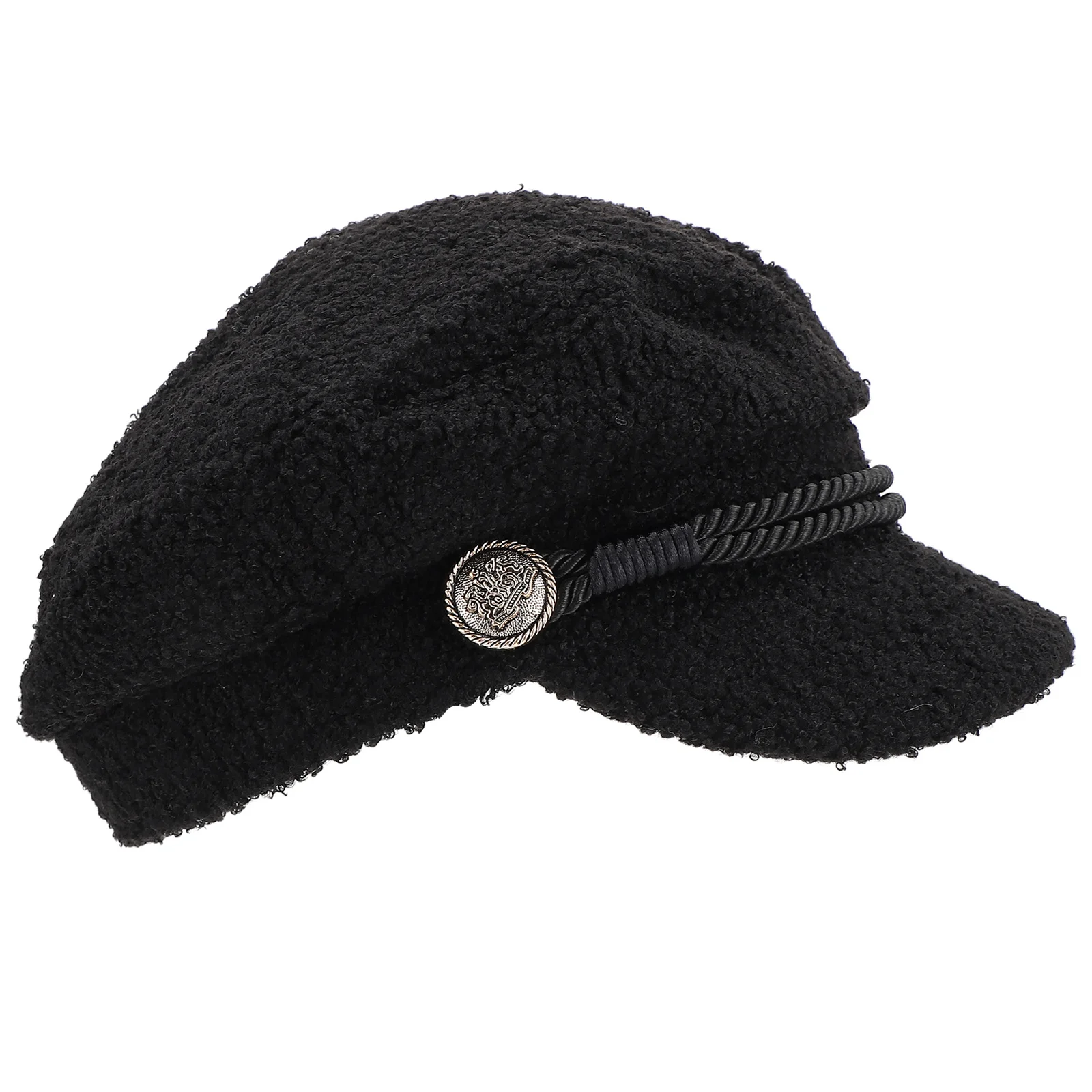 1 قطعة صوف امبسوول الناعم قبعة مثمنة قبعة الشتاء الدافئة للنساء التصميم الإبداعي مريحة تناسب كل مباراة أنيقة الإكسسوار اليومي