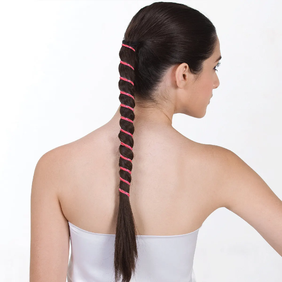 

5-метровый плетеный хлопковый шнур с градиентным цветом, многофункциональный плоский шнур для рукоделия, плетения поясных ремней, сумок, шнурков, поделок