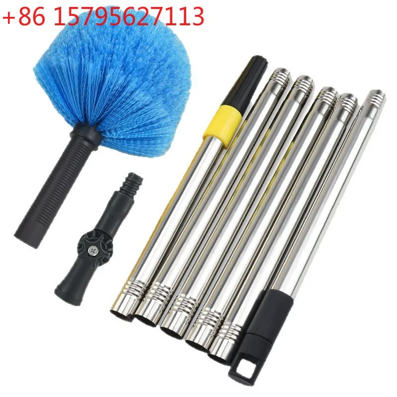 Spider web cleaning roof sweeping ceiling extensible adjustment household broom dust duster corner brush